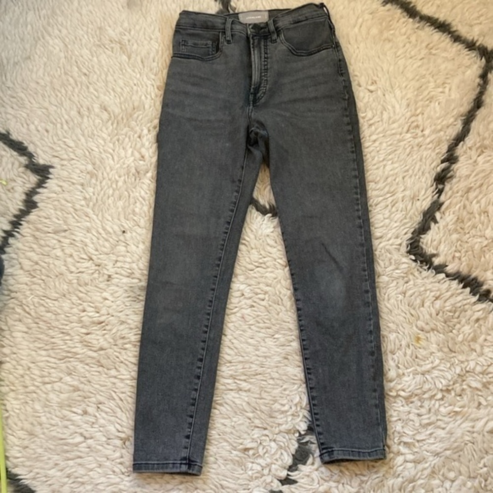 Dark Gray Everlane Jeans